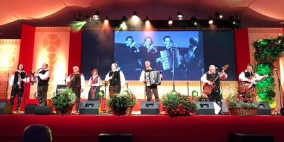 Oberkrainer Blasmusik auf dem Avsenik Festival in Slowenien