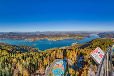 Reisepause am Wörthersee.