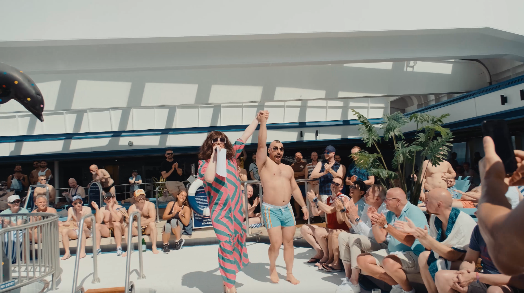 Schönheitswettbewerb für Schwule auf der Gay Cruise 2025