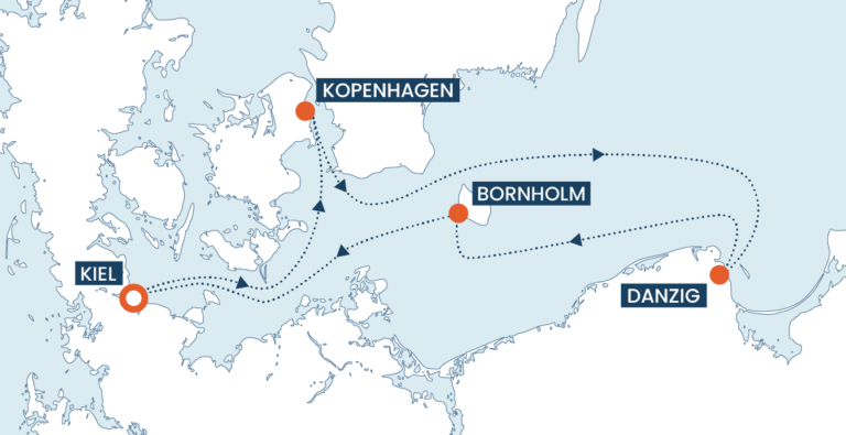 Route Route der Gay Bruise "Spartacus" 2026